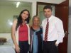Diretora administrativa, Luciliene, Dona Rita e o presidente da CEPRO,