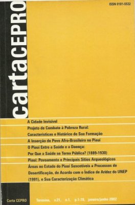 Capa Carta Cepro, 22 Ed.