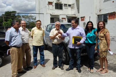 Diretores, servidores e o presidente da cepro, Magno Pires