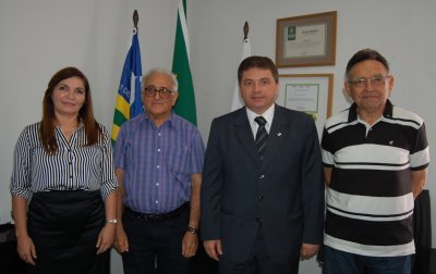 Eduarda Miranda, Magno Pires, Willian Guimares e Carlos Lobo